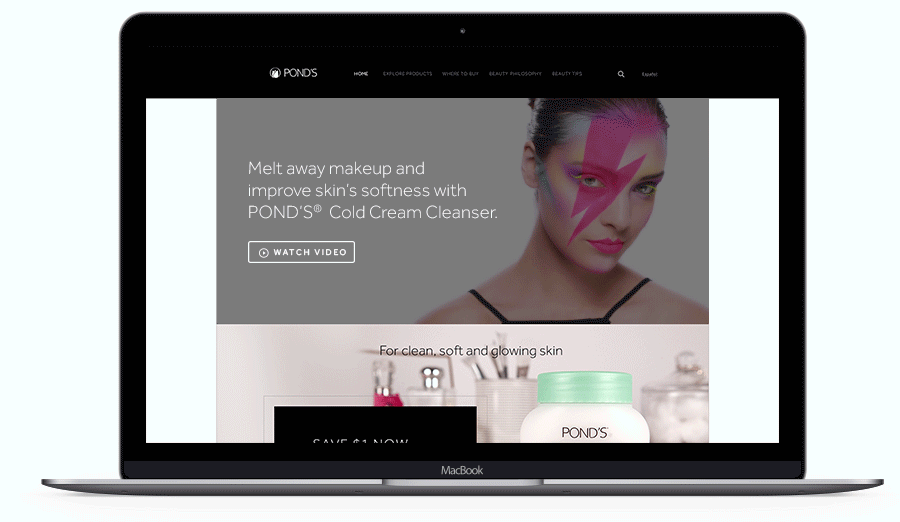 Pond's Cold Cream Campaign